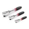 Tekton 1/4, 3/8, 1/2 Inch Drive Flex Head Comfort Grip Ratchet Set, 3-Piece (6, 8, 10-1/2 in.) SRH99121 - alternate 1
